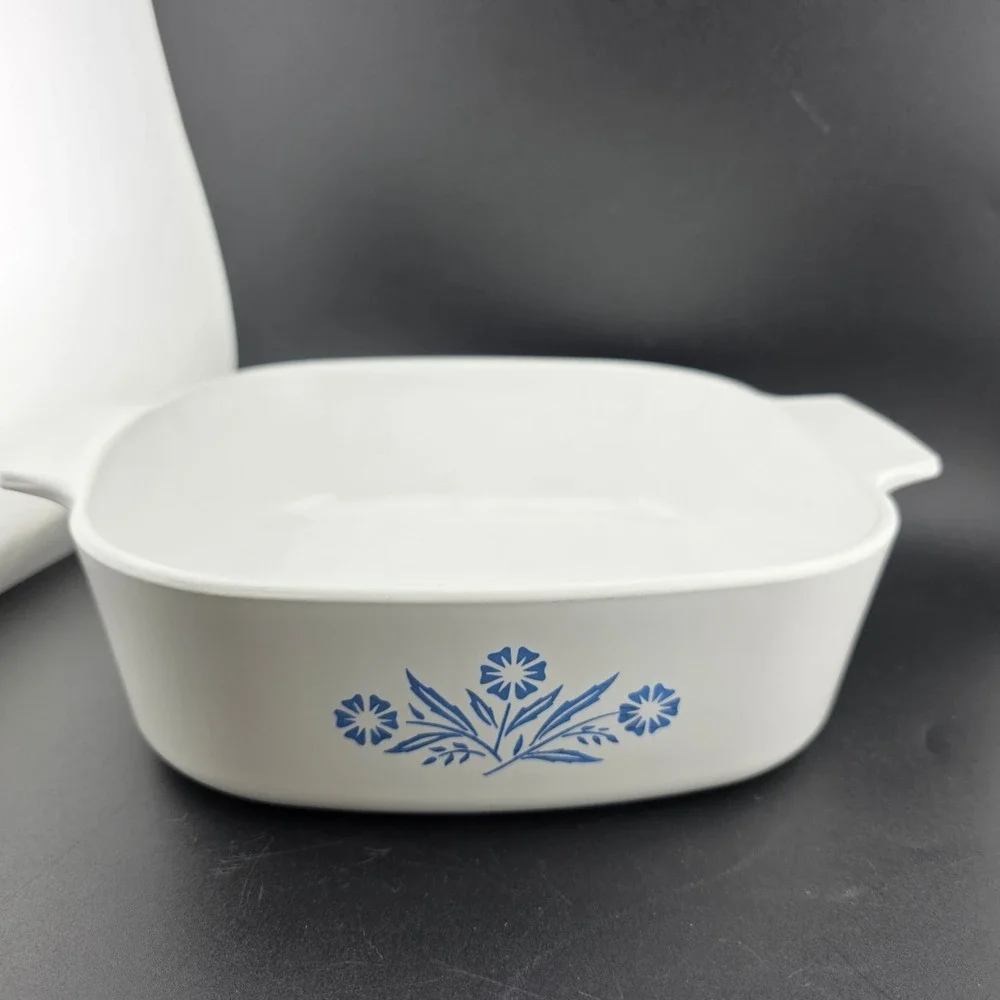 Corning Ware‎ Blue Cornflower Casserole Dish 2 Qt USA No Lid Vintage